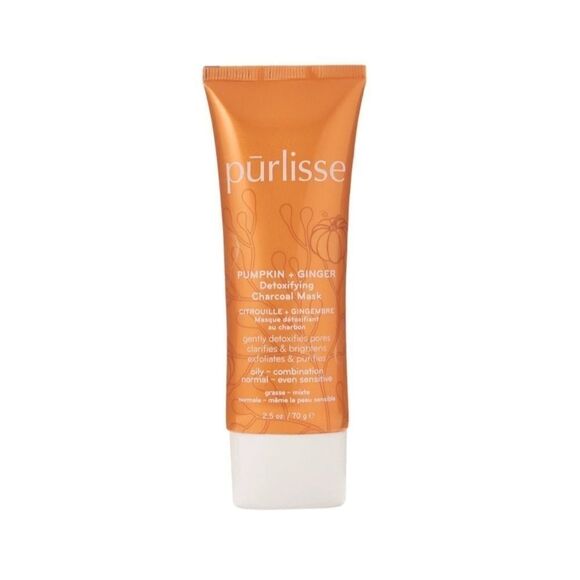 PUMPKIN + GINGER DETOXIFYING CHARCOAL MASK NEW - Picture 2 of 16